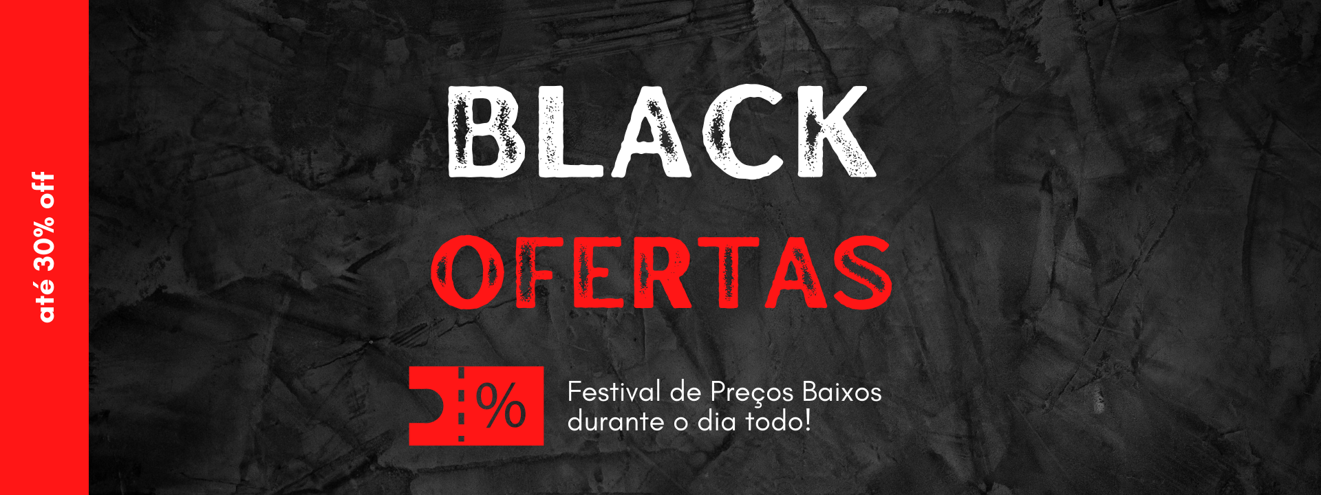 Banner Black Ofertas Preços Baixos